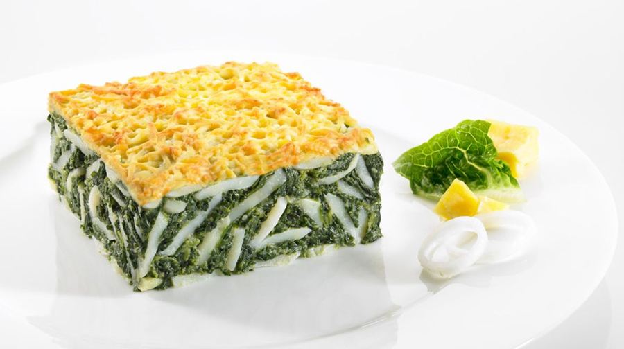 KARTOFFEL-SPINAT-AUFLAUF