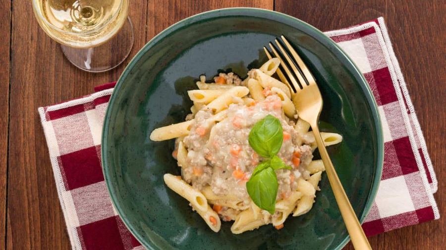 Weiße Kalbsbolognese