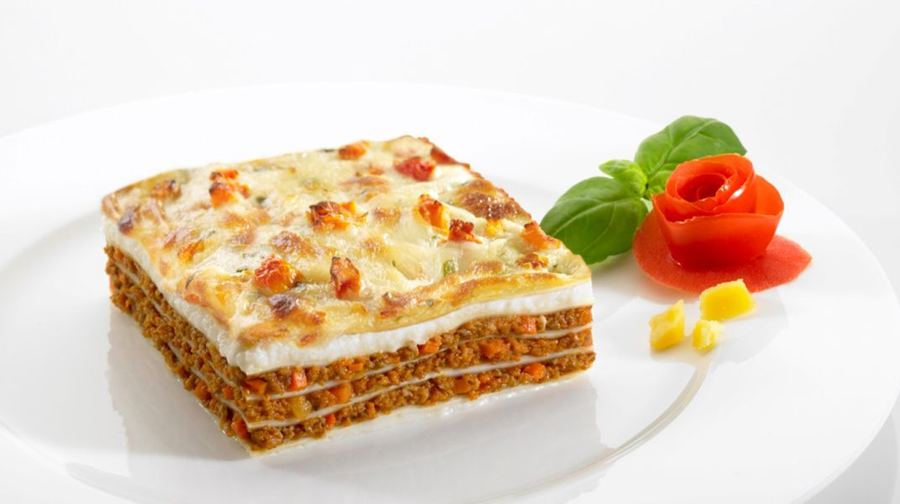 VEGETARISCHE LASAGNE BOLOGNESE ART